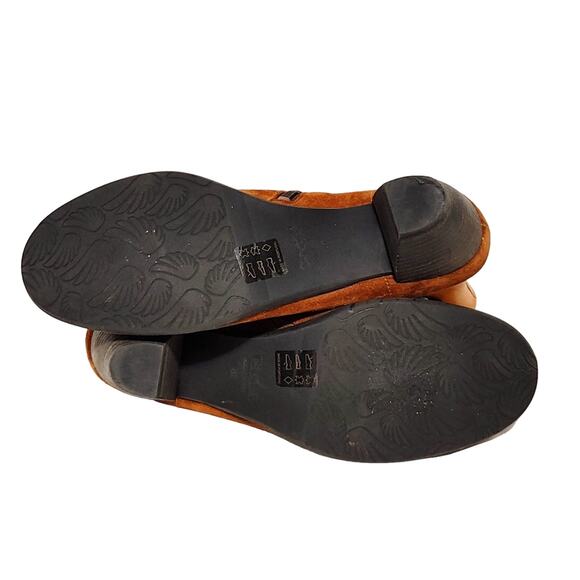 Casta Sundance Anda Ankle Boots Western Victorian Brown Suede Womens EU 40 US9.5 - Picture 6 of 6